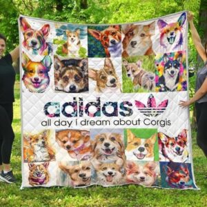 Corgis Quilt Blanket Beeqt5108  Quilt